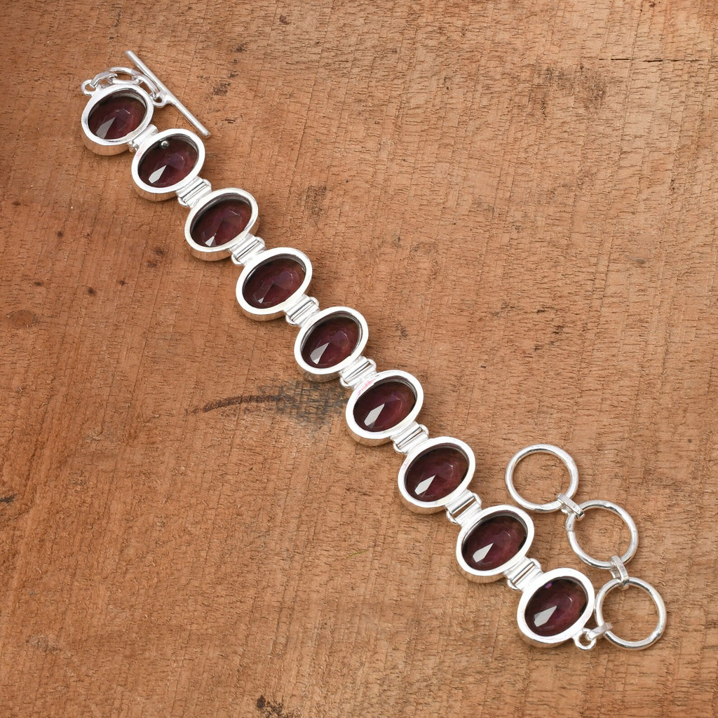Amethyst Sterling Sterling Bracelet