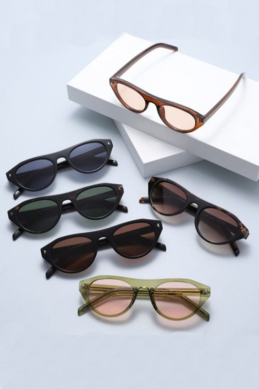 Retro Fram UV400 Sunglasses - Assort