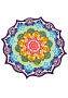 Printed Beach Roundie/Yoga Mat Towel