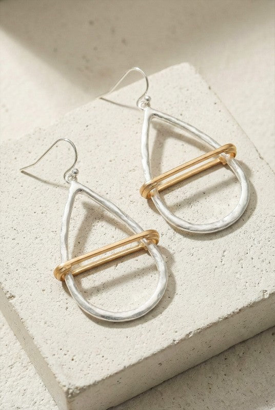Two Tone Earrings