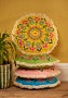 Bohemia Mandala Embroidered Yoga Seat Pad