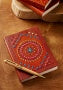 Embroidered &  Embossed Leather Notebook