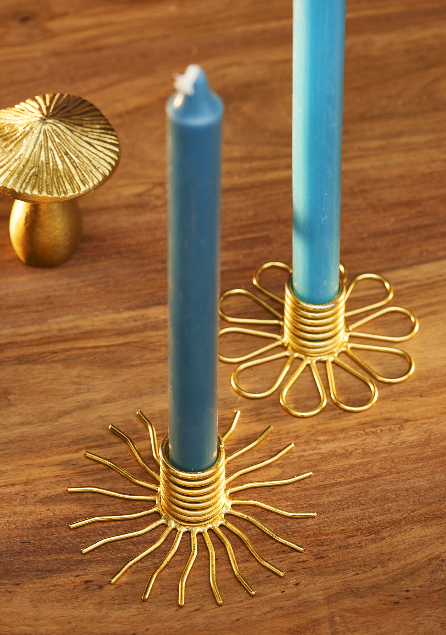 Sun Petal Candlestick Holder