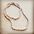 White Turquoise Beaded Layering Necklace